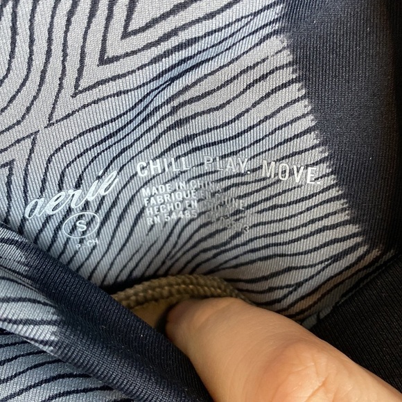 Aerie Chill Move Play High Waist Abstract Print Leggings - Picture 5 of 5